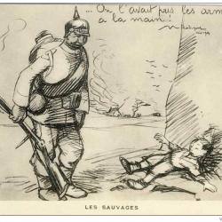 Illustrateur RADIGUET Les sauvages Mort Guerre 1914-18