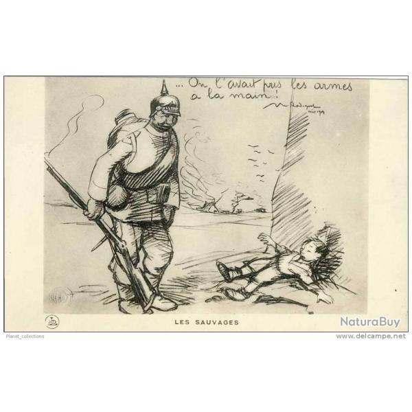Illustrateur RADIGUET Les sauvages Mort Guerre 1914-18