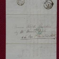 Pli Marque Postale 1846