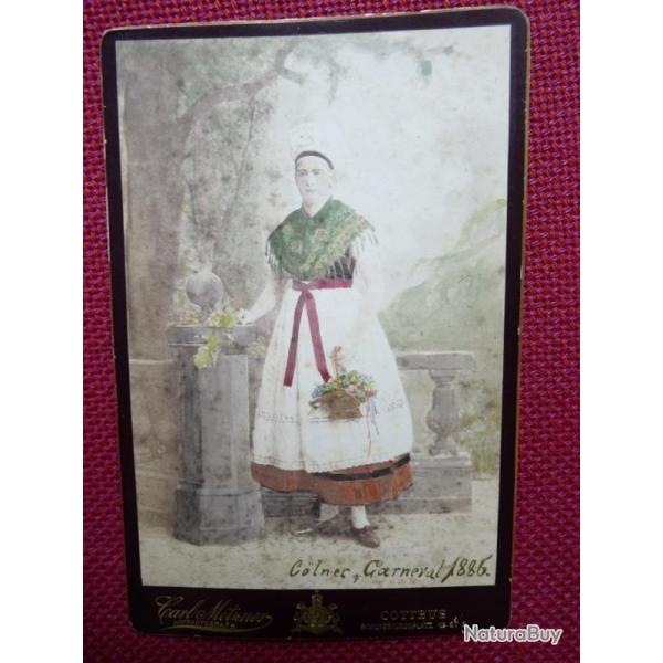 Photo Photographe Carl Metzner COTTBUS 1886