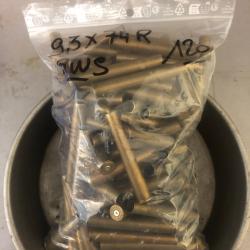Lot de douille 9.3x74 RWS (120) occasion