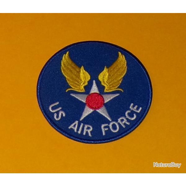 TISSU PATCH : US AIR FORCE BLEU, HAUTEUR7,5CM , BON ETAT VOIR PHOTOS . POUR TOUT RENSEIGNEMENT ME