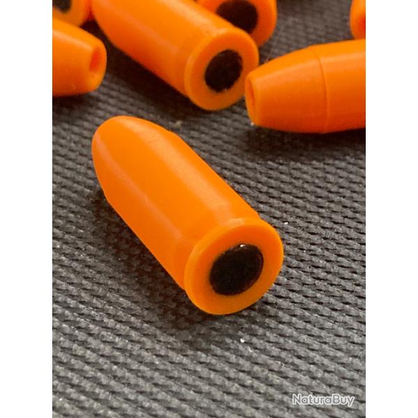 Lot de 5 cartouches inertes .45 ACP Avec amortisseur