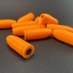 Lot de 10 cartouches inertes .45 ACP Avec amortisseur