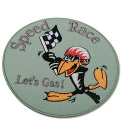 Patch brodé Speed Race - 90 mm