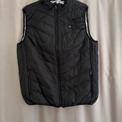 Doudoune sans manche chauffant