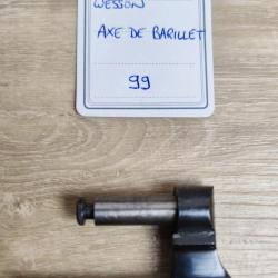 PIÈCE SMITH & WESSON MOD 17 - K FRAME - AXE DE BARILLET (PORTIERE)