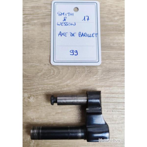 PICE SMITH & WESSON MOD 17 - K FRAME - AXE DE BARILLET (PORTIERE)