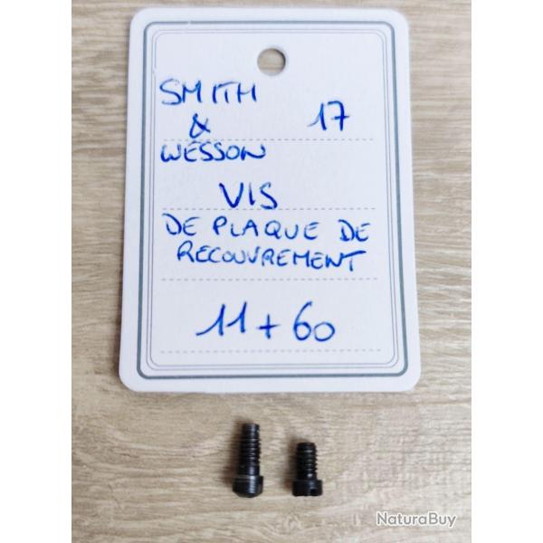 PICE SMITH & WESSON MOD 17 - K FRAME - VIS DE PLAQUE DE RECOUVREMENT