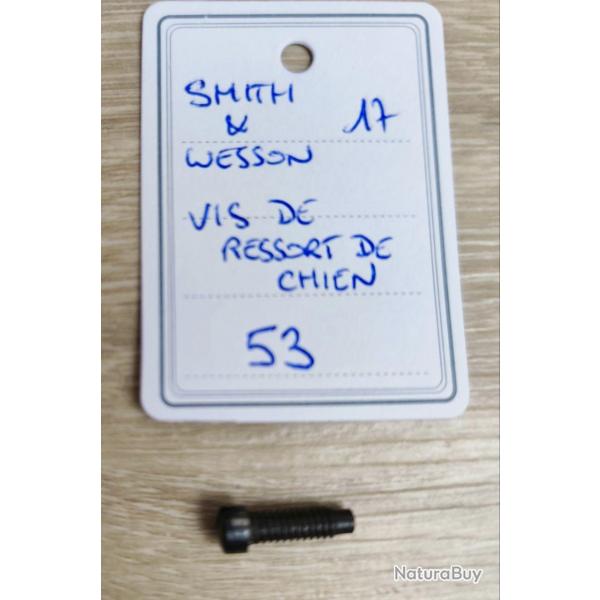PICE SMITH & WESSON MOD 17 - K FRAME - VIS DU RESSORT DE CHIEN