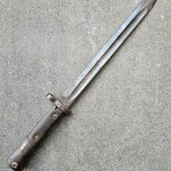 Baionnette VZ24 tchecoslovaque Mauser datée de 1926 sans fourreau état grenier
