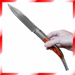 Navaja Estilete (couteau pliant géant) Inox - Lame de 16 cm