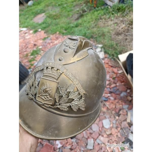 Casque de pompier 1895