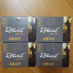 40 cartouches Rottweil Exact Cal.16/70 - 29g