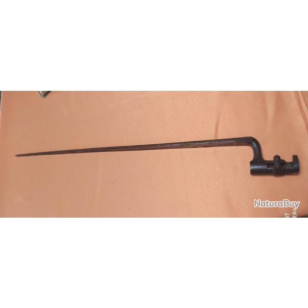 BAIONNETTE  PORTUGUAISE MODELE 1871 POUR REMINGTON