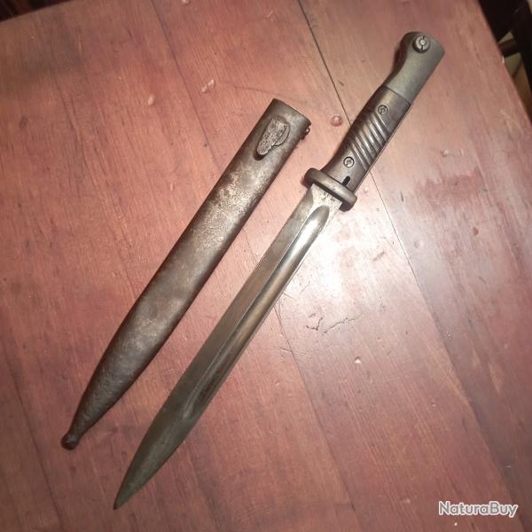 Rare baonnette JWH fabrication Chtellerault