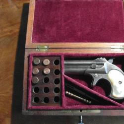 Beau coffret ancien pour deringer Rémington