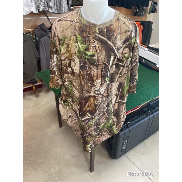 Tee shirt camouflage