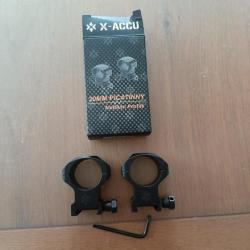 collier vector optics diametre 30 haut (bh 35 mm) pour rail de 21 mm