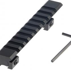Adaptateur de Base pour Montage de Rail 11mm to 20mm Weaver/Picatinny pour la Lunette de Visée