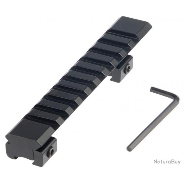 Adaptateur de Base pour Montage de Rail 11mm to 20mm Weaver/Picatinny pour la Lunette de Vise