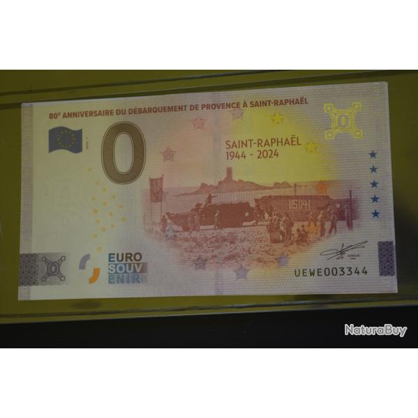 billet touristique 80e anniversaire du dbarquement de provence St Raphal