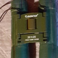 JUMELLES TASCO COMPACTES 30X25 VERTES