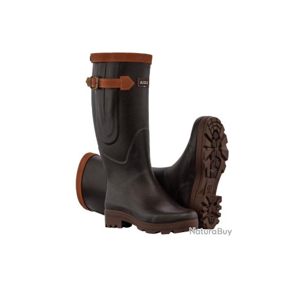 BOTTES CHAMBORD SIGNATURE BRUN - AIGLE
