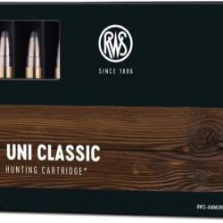 !! PROMOTION !! CARTOUCHES RWS calibre 9.3X74R UNI 19g 293grs x20