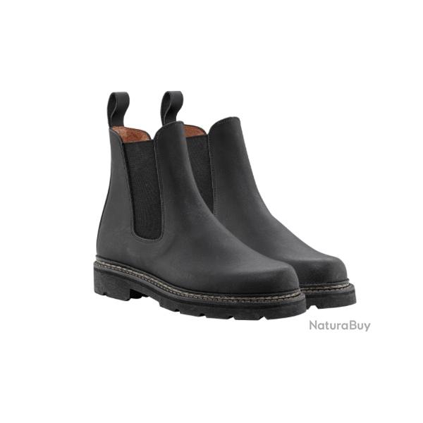 CHAUSSURES EN CUIR QUERCY -NOIRE