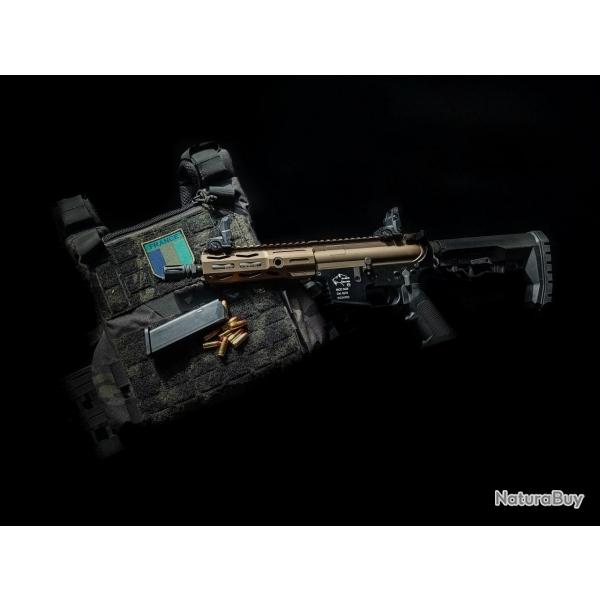 Carabine semi-automatique SABER GEARS - SG9 - Canon 8" - SERIE CERAKOTE - Calibre 9x19