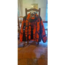 Veste de chasse Stronger Evo - Ghostcamo Blaze&Black - Percussion