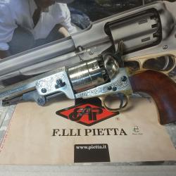Revolver Pietta 1851 Navy Yank gravé cal .44