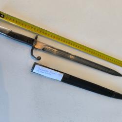 Baïonnette mauser 1908