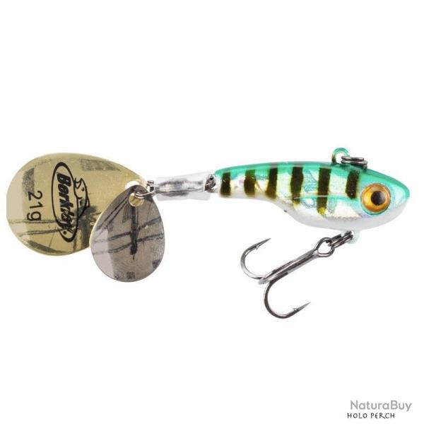 Tail Spinner Berkley Pulse Spintail 9g Holo Perch