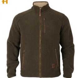 VESTE POLAIRE HARKILA SANDHEM SHERPA BROWN (023825)