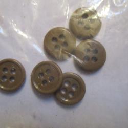 Boutons de chemise US WW2