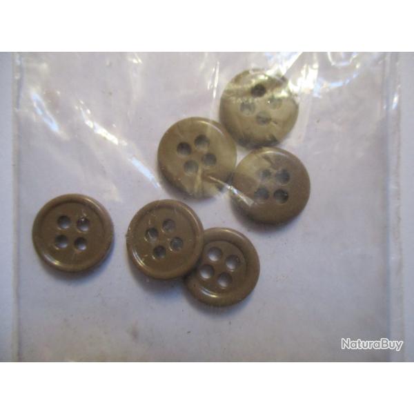 Boutons de chemise US WW2