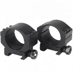 Colliers de fixation Bas pour lunette de tir, rail picatinny diamètre 30 mm triple attache