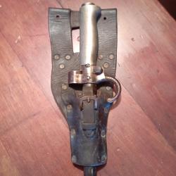 Baïonnette Lebel Mle 1886 1er type ,au même numéro avec porte fourreau.
