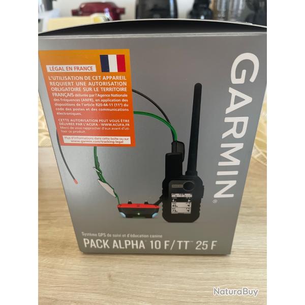 Garmin Alpha 10F + collier TT25F