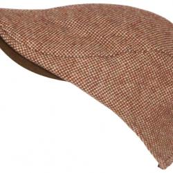 Béret Casquette Plate Rouge en Laine Mode Anglaise Tweed Ajustable Cresty Taille unique Rouge