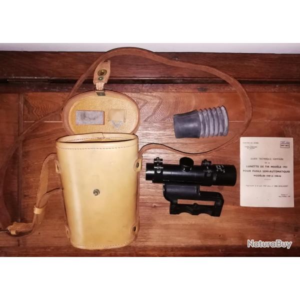 Lunette APX 806 MAS 49/56 + étui + bonnette + clef + fascicule