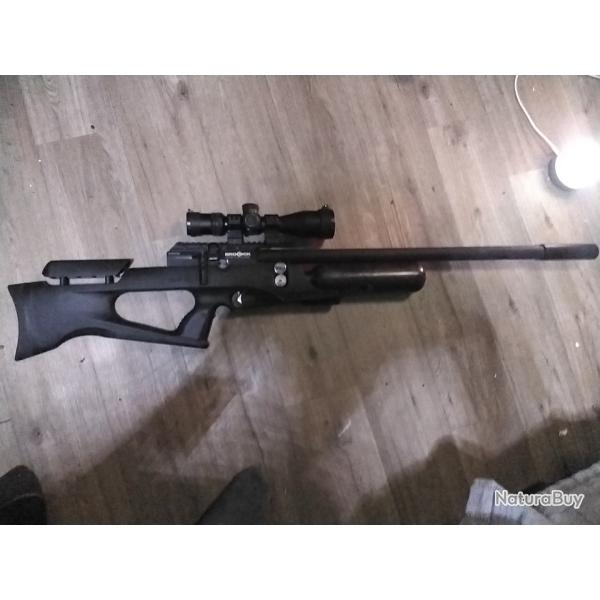 Carabine PCP Brocock Bantam Sniper Magnum XR Hilite comme $neuve bride 17 joules