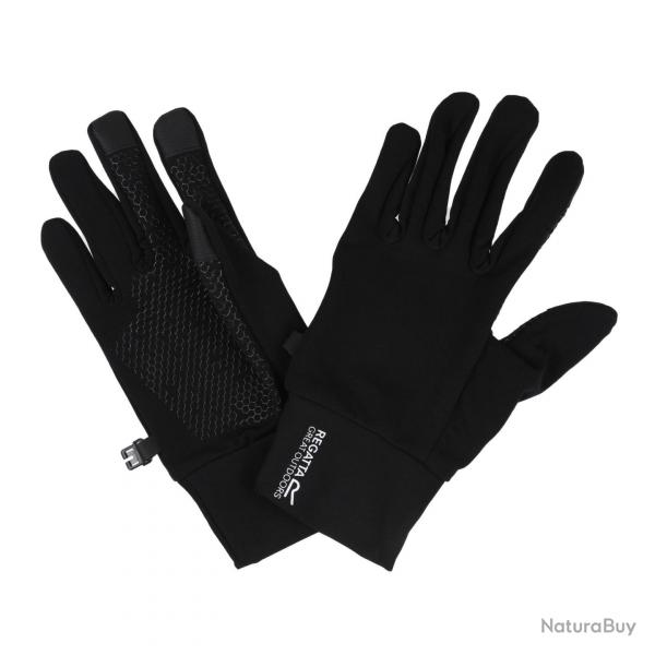 Gants Adulte Regatta "Touchtip Stretch Gloves II" S Noir