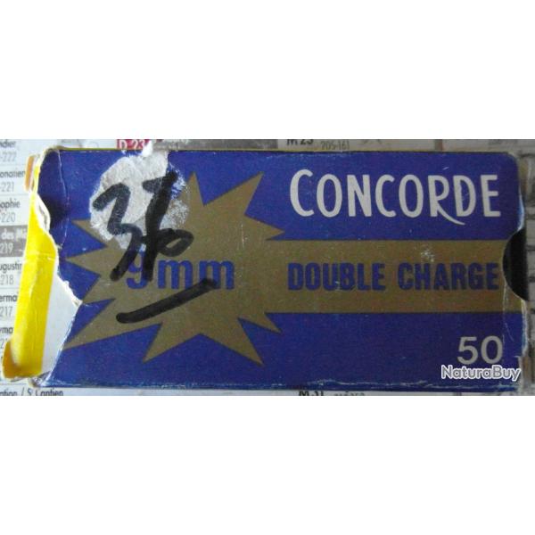 Boite  de cartouches  9mm Flobert double charge