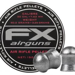 Plombs FX Red 7,62 / 3.250g Boite de 150 pcs