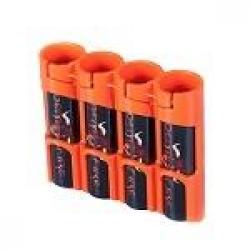 Portes Piles POWERPAX Orange 4x 18650