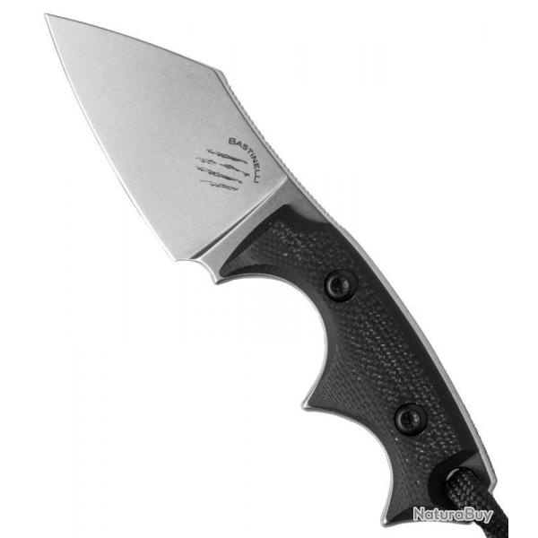 Lame Fixe EDC - BB Drago Cutter V2 - Bastinelli Créations Stonewash