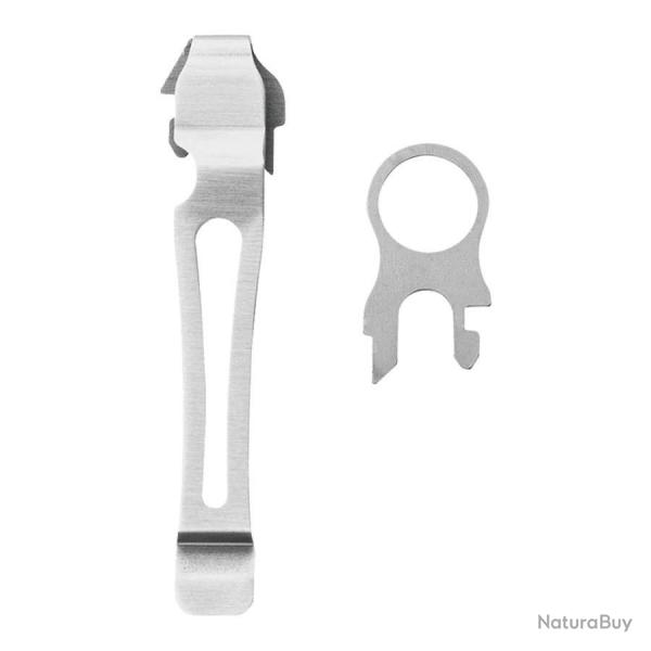 Clip de poche pour Pince grande taille + Oeillet - Leatherman